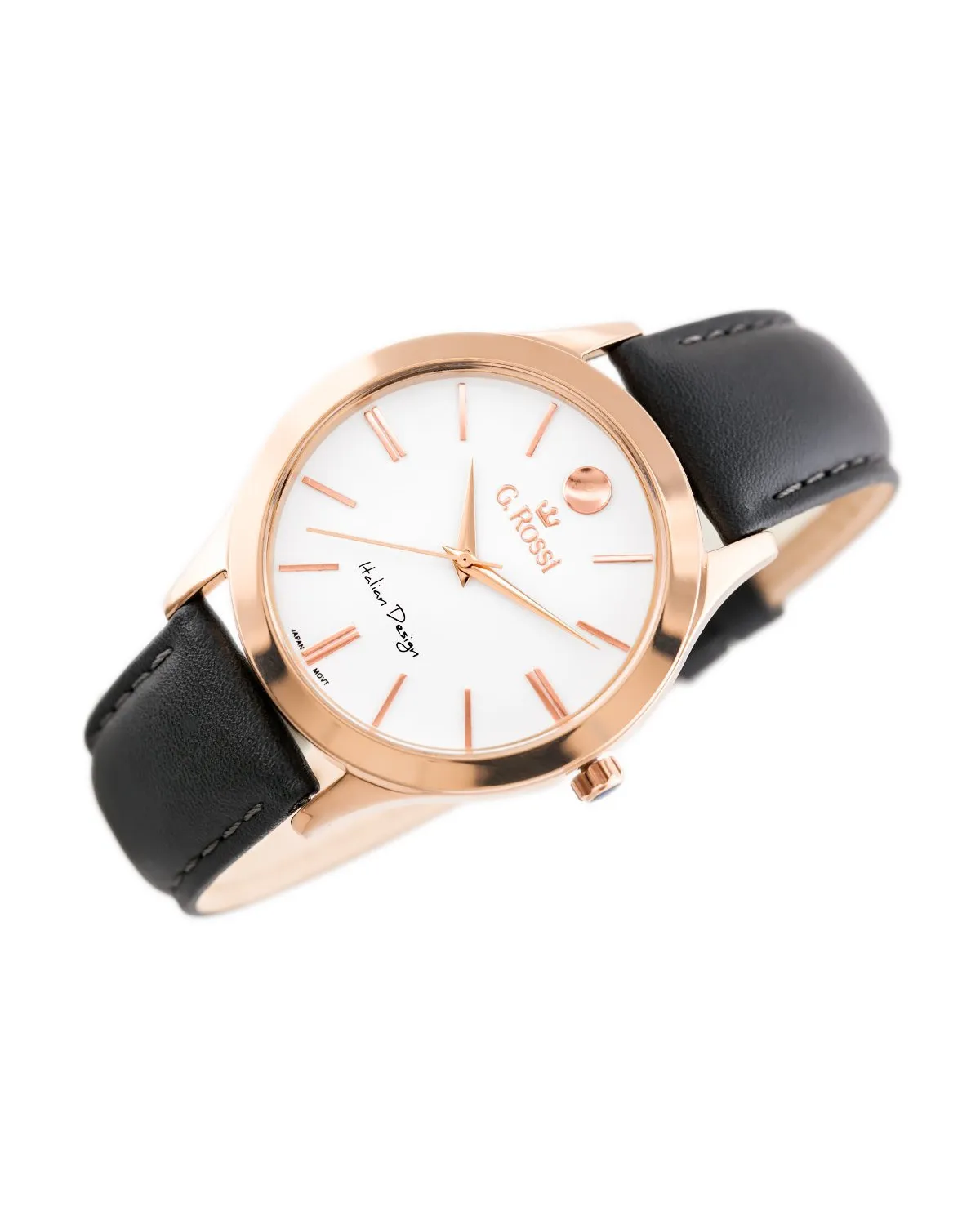 ZEGAREK G. ROSSI - 10398A-3G3 (zg783g) r.g./gray + BOX