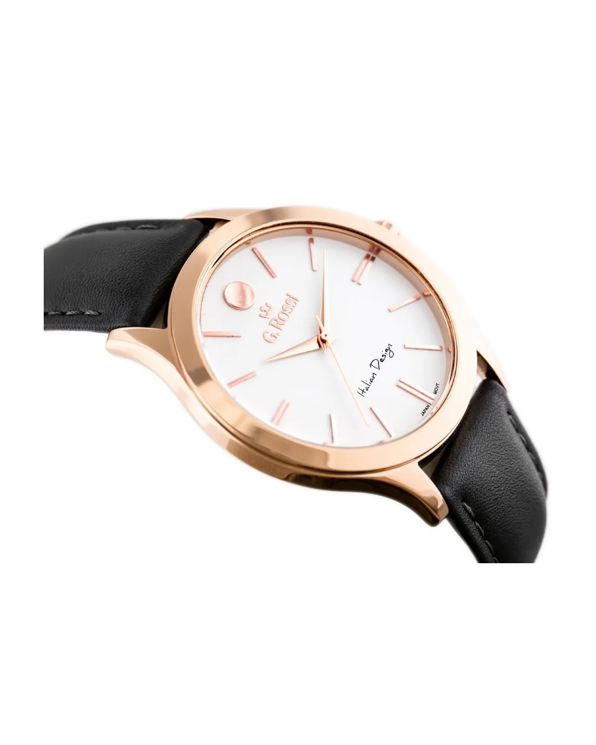 ZEGAREK G. ROSSI - 10398A-3G3 (zg783g) r.g./gray + BOX