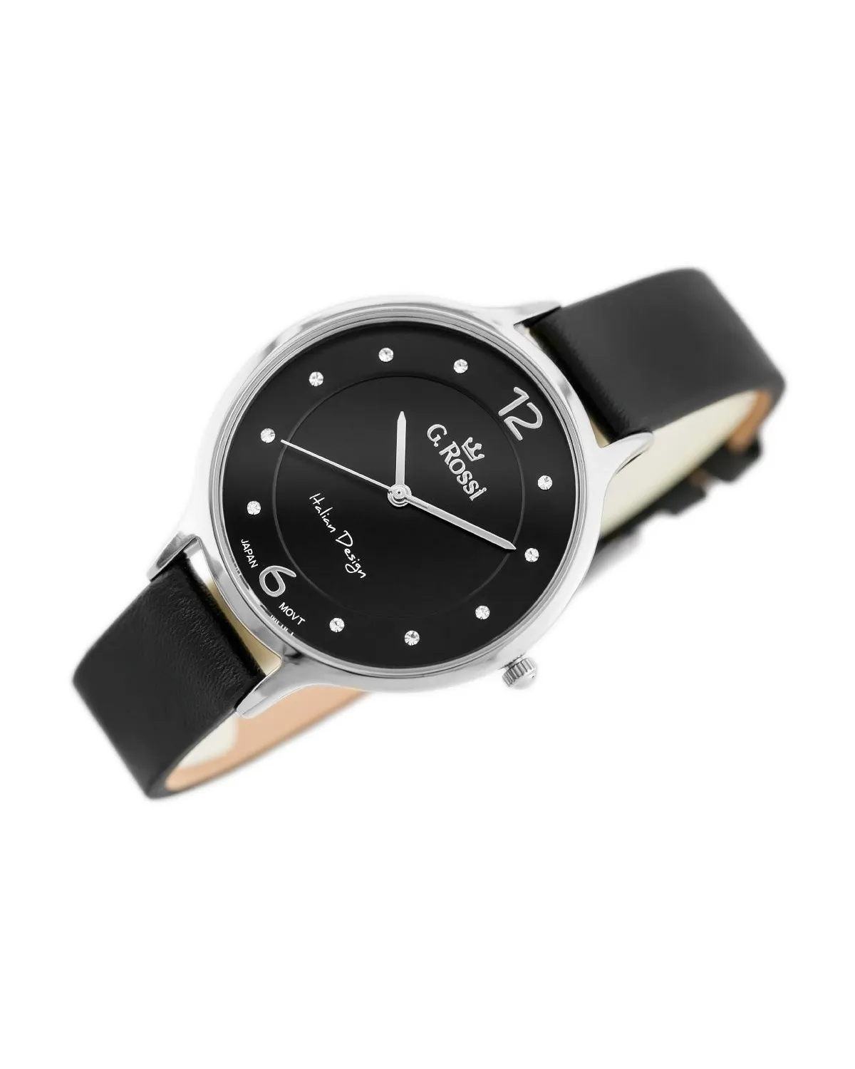 ZEGAREK DAMSKI G. ROSSI - 10411A-1A1 NA PASKU (zg714e) + BOX