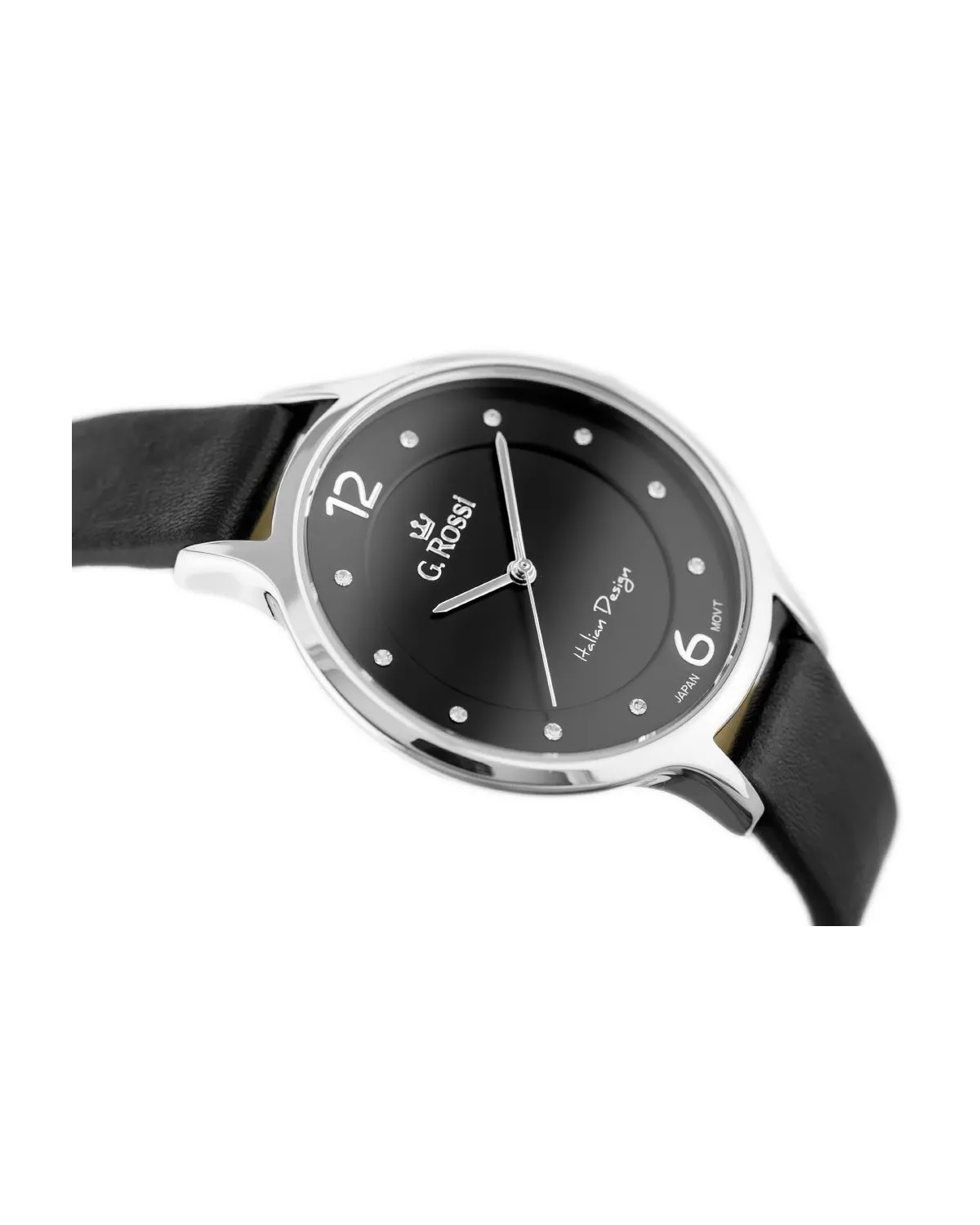 ZEGAREK DAMSKI G. ROSSI - 10411A-1A1 NA PASKU (zg714e) + BOX
