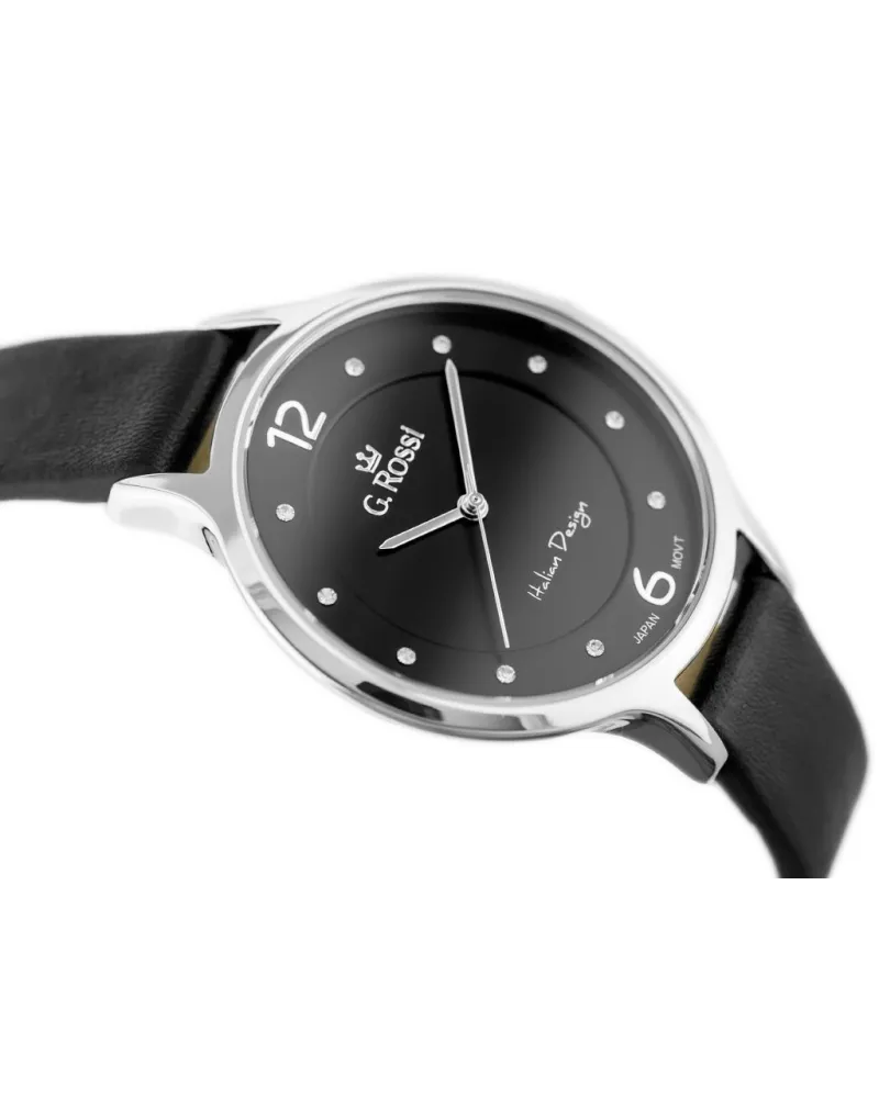 ZEGAREK DAMSKI G. ROSSI - 10411A-1A1 NA PASKU (zg714e) + BOX