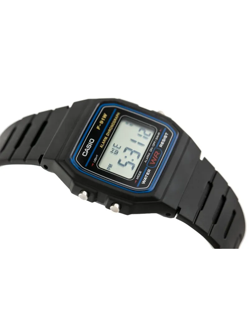 ZEGAREK MĘSKI CASIO F-91W-1YER (zd086a) - KLASYKA + BOX