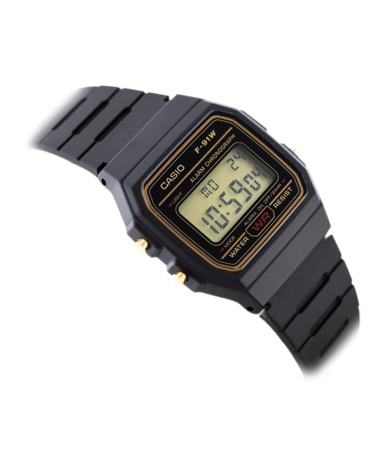 ZEGAREK MĘSKI CASIO F-91WG-9QDF + BOX ZEGAREK MĘSKI CASIO F-91WG-9QDF + BOX