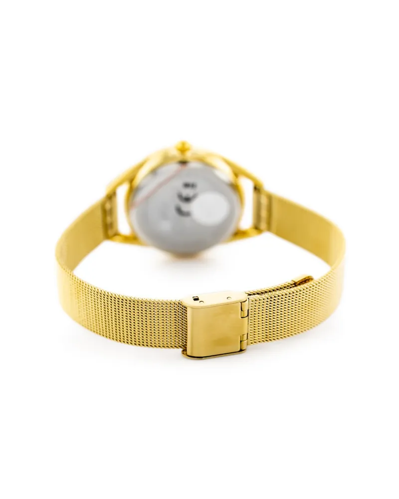 ZEGAREK DAMSKI złoty PERFECT F347 (zp953b) + BOX