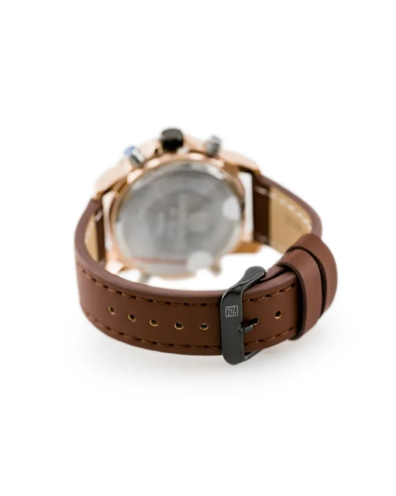 ZEGAREK MĘSKI NAVIFORCE - NF9097 (zn043e) - brown/rosegold ZEGAREK MĘSKI NAVIFORCE - NF9097 (zn043e) - brown/rosegold