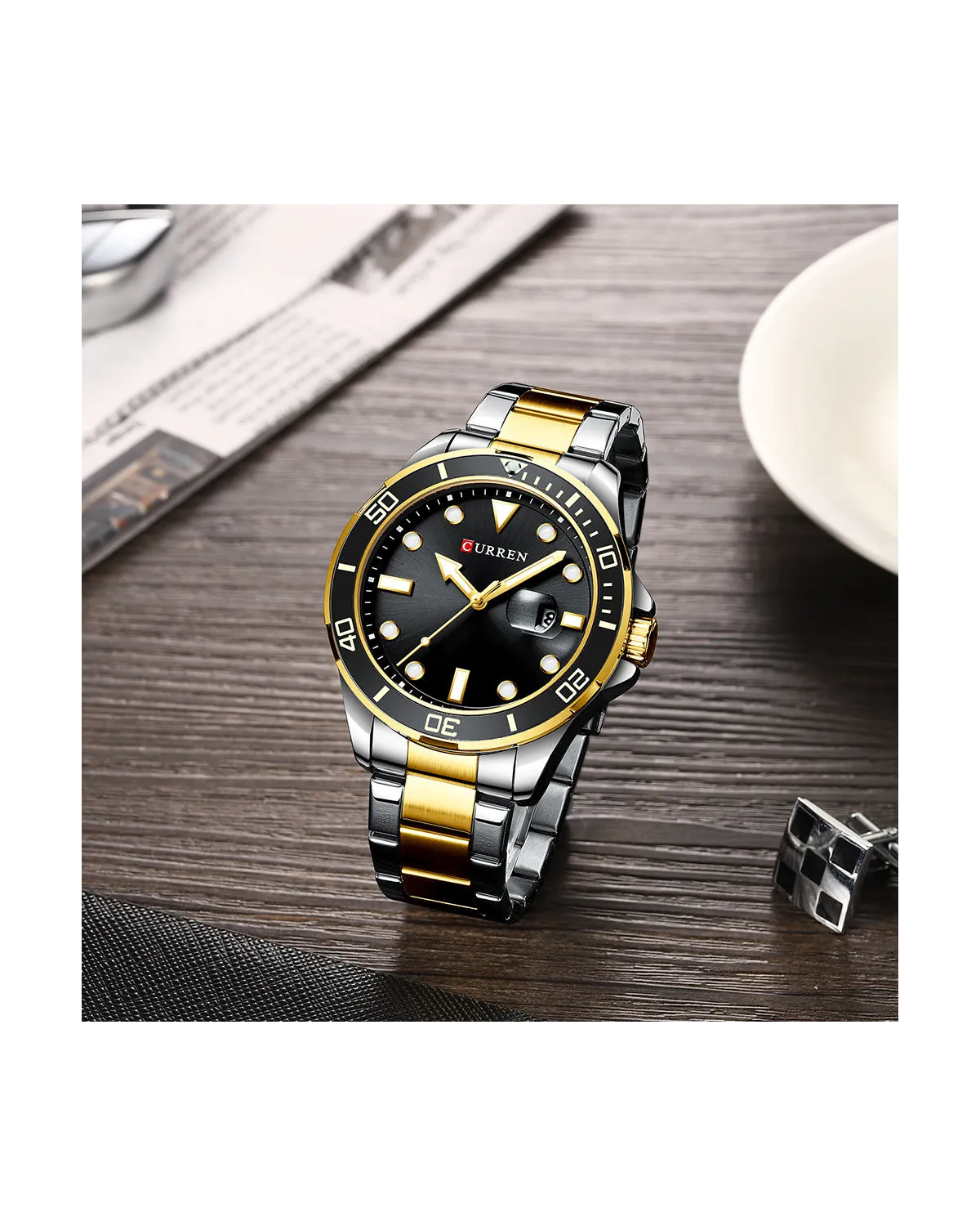 ZEGAREK MĘSKI CURREN 8388 (zc035d) + BOX