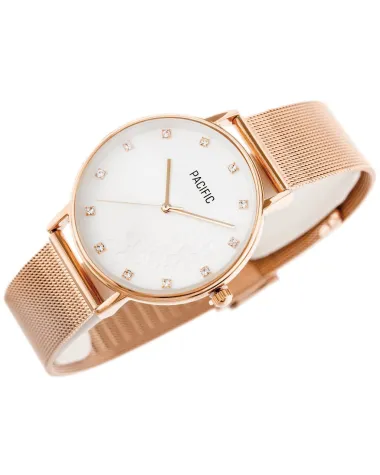 ZEGAREK DAMSKI PACIFIC X6183 - rosegold (zy670c)