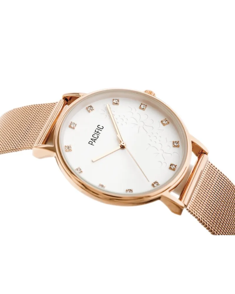 ZEGAREK DAMSKI PACIFIC X6183 - rosegold (zy670c)