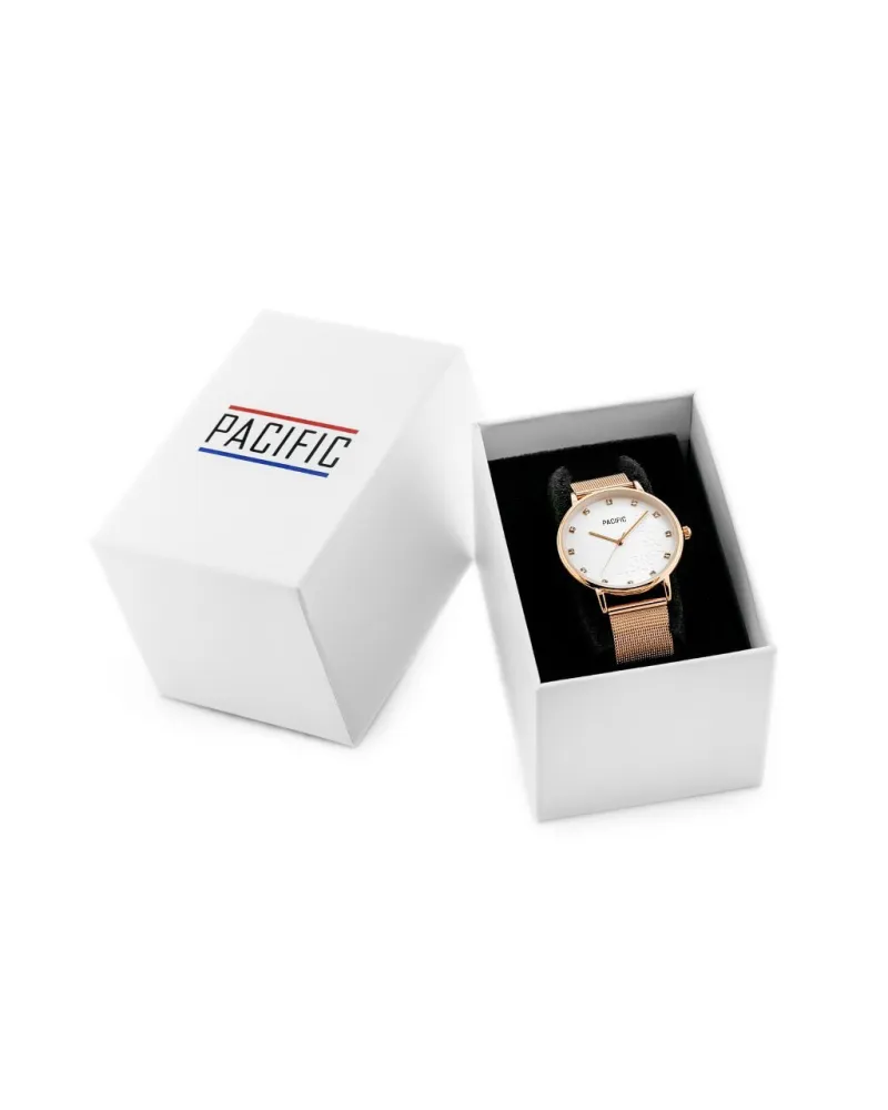 ZEGAREK DAMSKI PACIFIC X6183 - rosegold (zy670c)