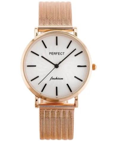 ZEGAREK DAMSKI PERFECT E334 - siatka (zp932f) + BOX