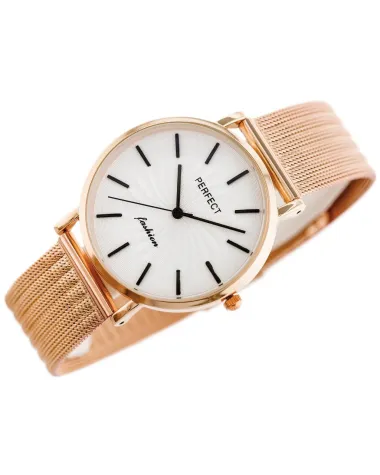 ZEGAREK DAMSKI PERFECT E334 - siatka (zp932f) + BOX