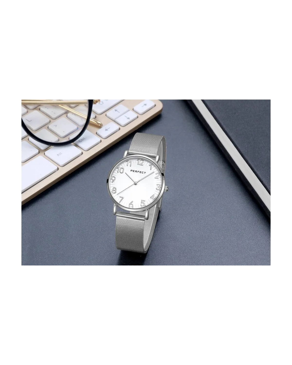 ZEGAREK DAMSKI PERFECT F342-01 (zp514a) + BOX