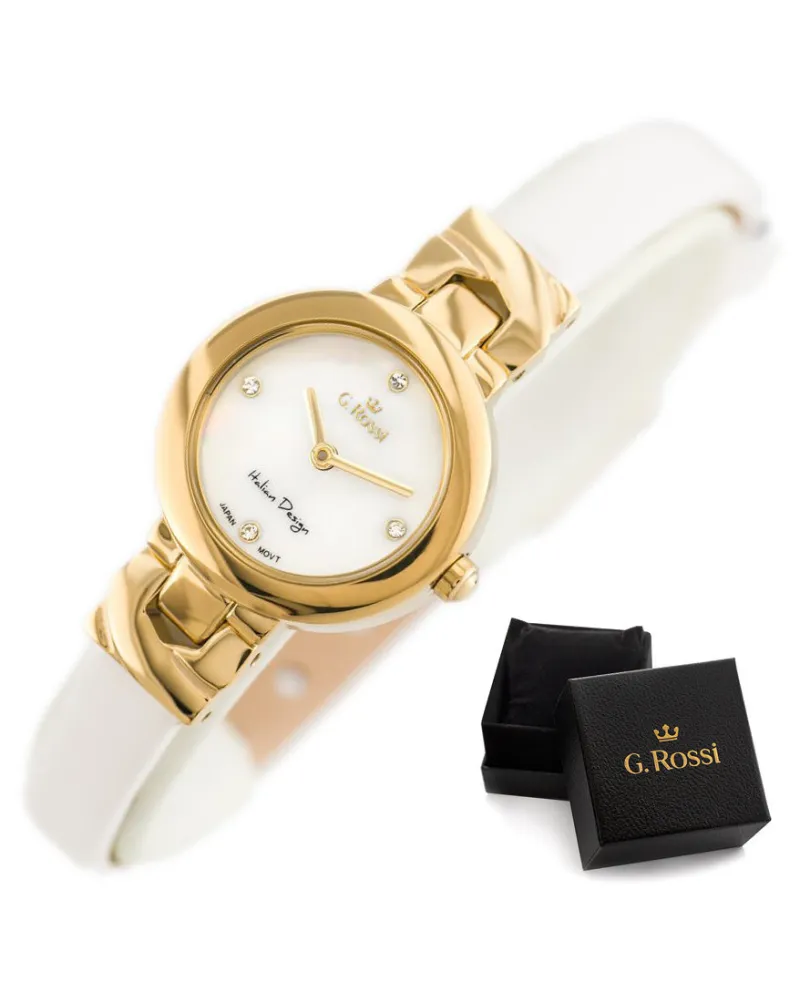 ZEGAREK DAMSKI G. ROSSI - 11914A (zg698b) + BOX