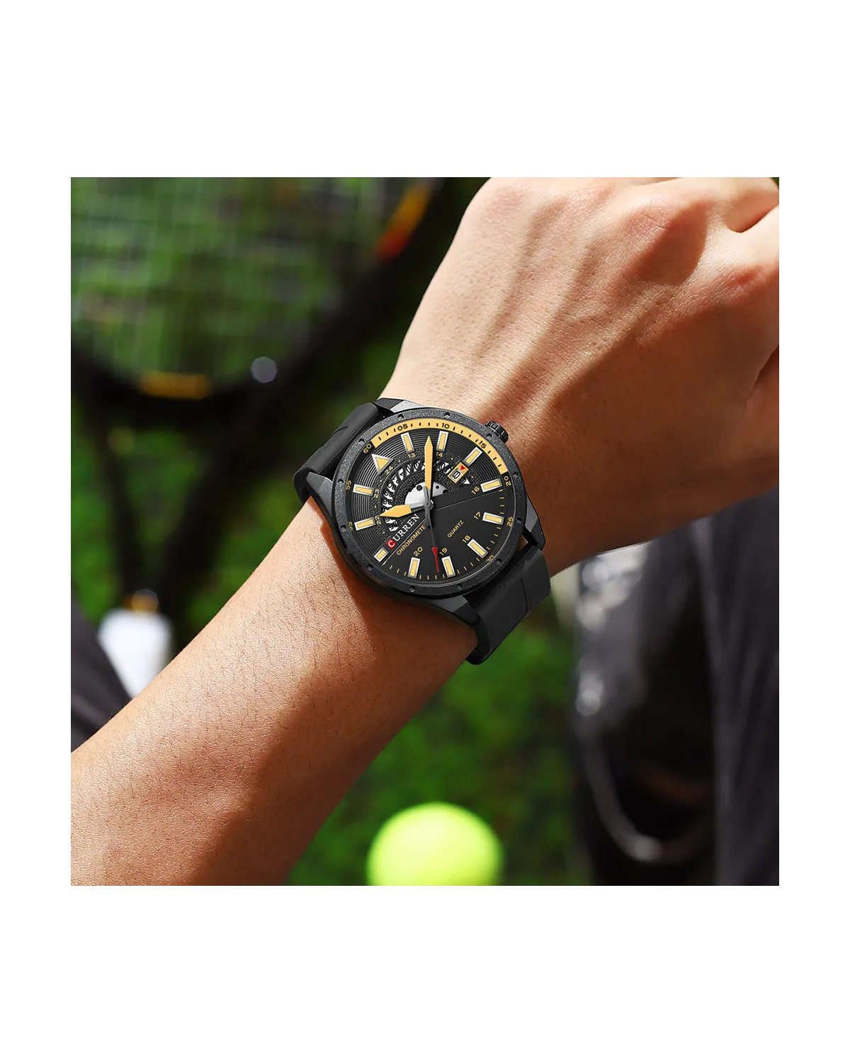 ZEGAREK MĘSKI CURREN 8421 (zc042d) + BOX