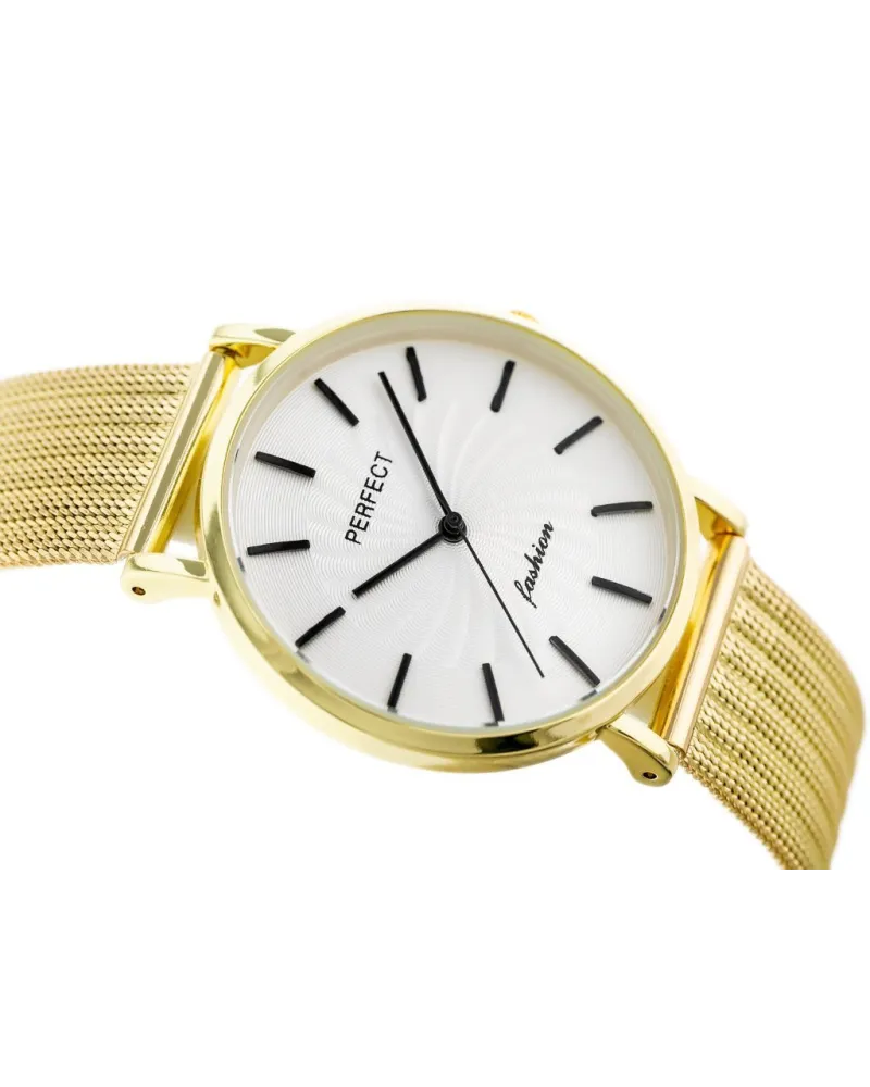 ZEGAREK DAMSKI PERFECT E334 - siatka (zp932e) + BOX