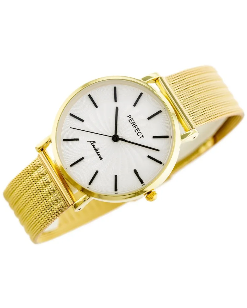 ZEGAREK DAMSKI PERFECT E334 - siatka (zp932e) + BOX