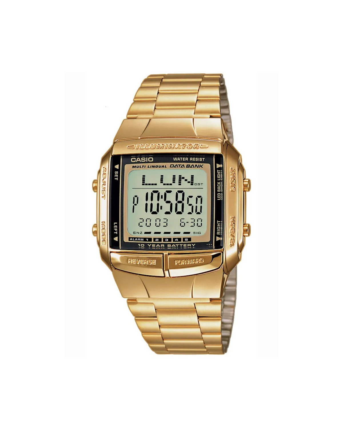 ZEGAREK MĘSKI CASIO DATABANK DB-360G-9ADF (zd161b) + BOX ZEGAREK MĘSKI CASIO DATABANK DB-360G-9ADF (zd161b) + BOX