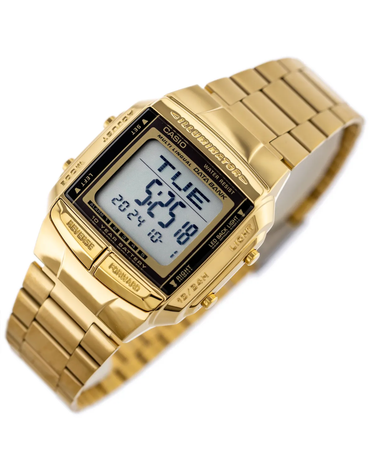 ZEGAREK MĘSKI CASIO DATABANK DB-360G-9ADF (zd161b) + BOX ZEGAREK MĘSKI CASIO DATABANK DB-360G-9ADF (zd161b) + BOX