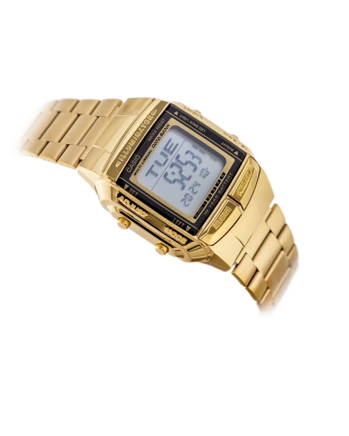 ZEGAREK MĘSKI CASIO DATABANK DB-360G-9ADF (zd161b) + BOX ZEGAREK MĘSKI CASIO DATABANK DB-360G-9ADF (zd161b) + BOX