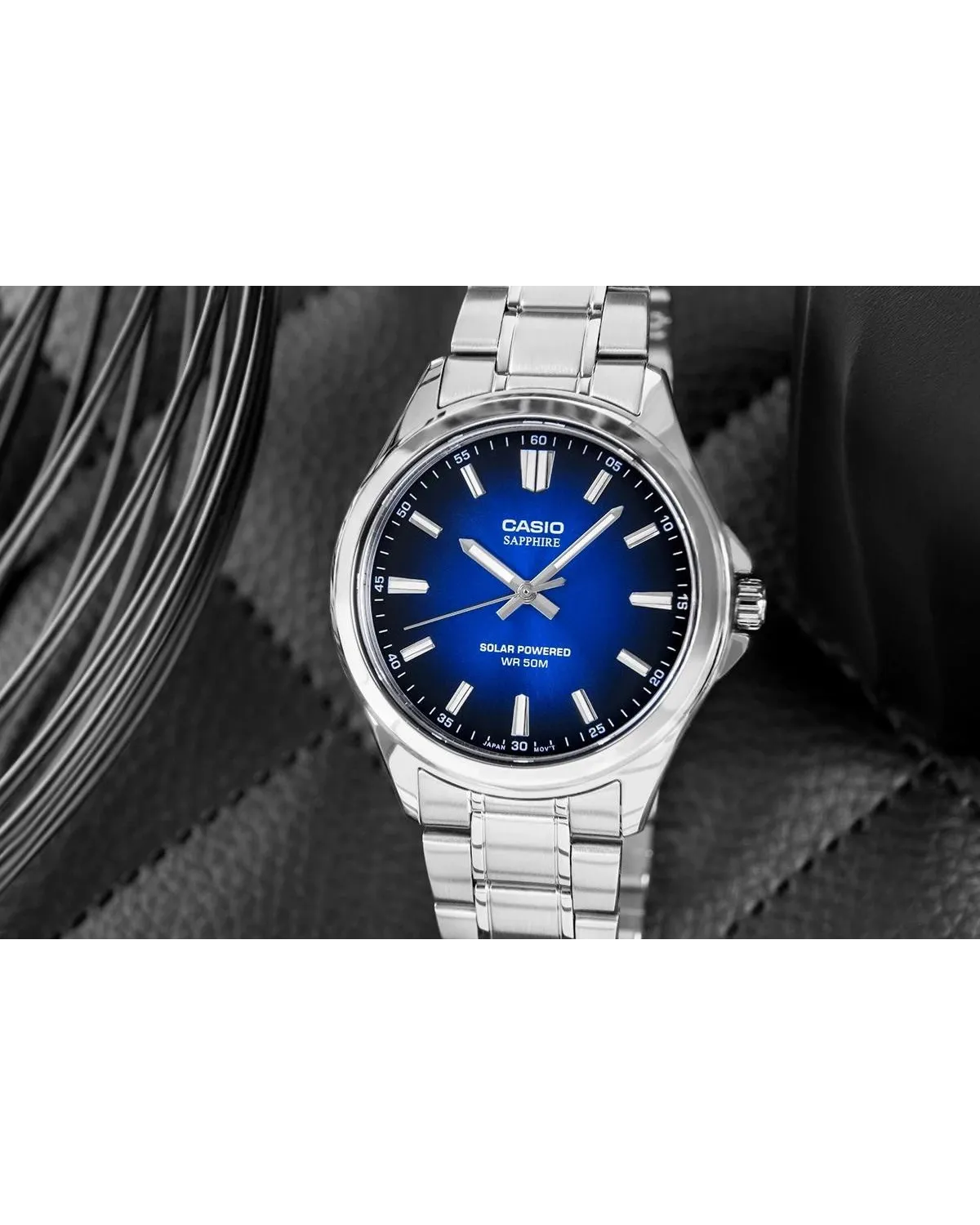 ZEGAREK MĘSKI CASIO MTS-RS100D-2A + BOX ZEGAREK MĘSKI CASIO MTS-RS100D-2A + BOX