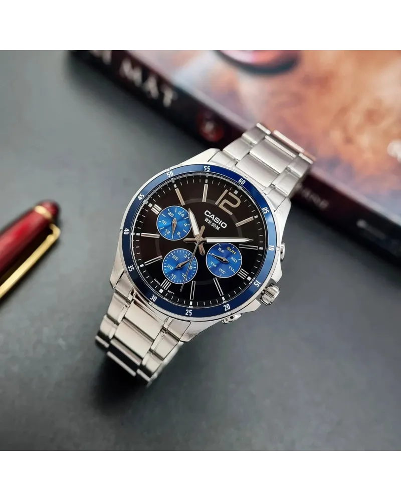 ZEGAREK MĘSKI CASIO MTP-1374D-2AV (zd063c) + BOX ZEGAREK MĘSKI CASIO MTP-1374D-2AV (zd063c) + BOX
