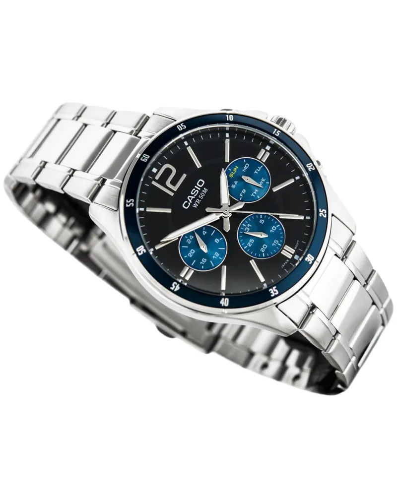 ZEGAREK MĘSKI CASIO MTP-1374D-2AV (zd063c) + BOX ZEGAREK MĘSKI CASIO MTP-1374D-2AV (zd063c) + BOX