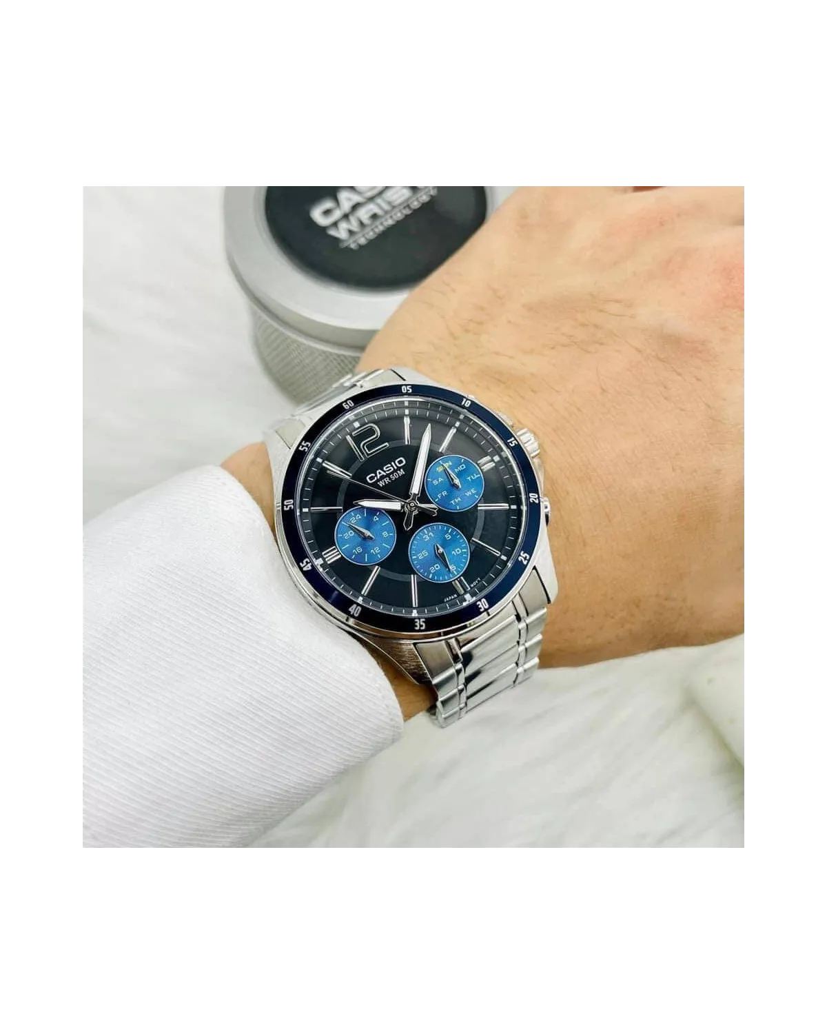 ZEGAREK MĘSKI CASIO MTP-1374D-2AV (zd063c) + BOX ZEGAREK MĘSKI CASIO MTP-1374D-2AV (zd063c) + BOX