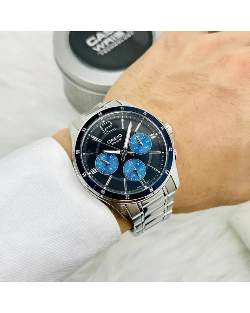 ZEGAREK MĘSKI CASIO MTP-1374D-2AV (zd063c) + BOX ZEGAREK MĘSKI CASIO MTP-1374D-2AV (zd063c) + BOX