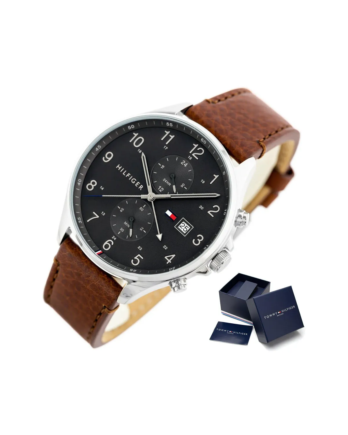 ZEGAREK MĘSKI TOMMY HILFIGER 1791710 WEST + BOX ZEGAREK MĘSKI TOMMY HILFIGER 1791710 WEST + BOX