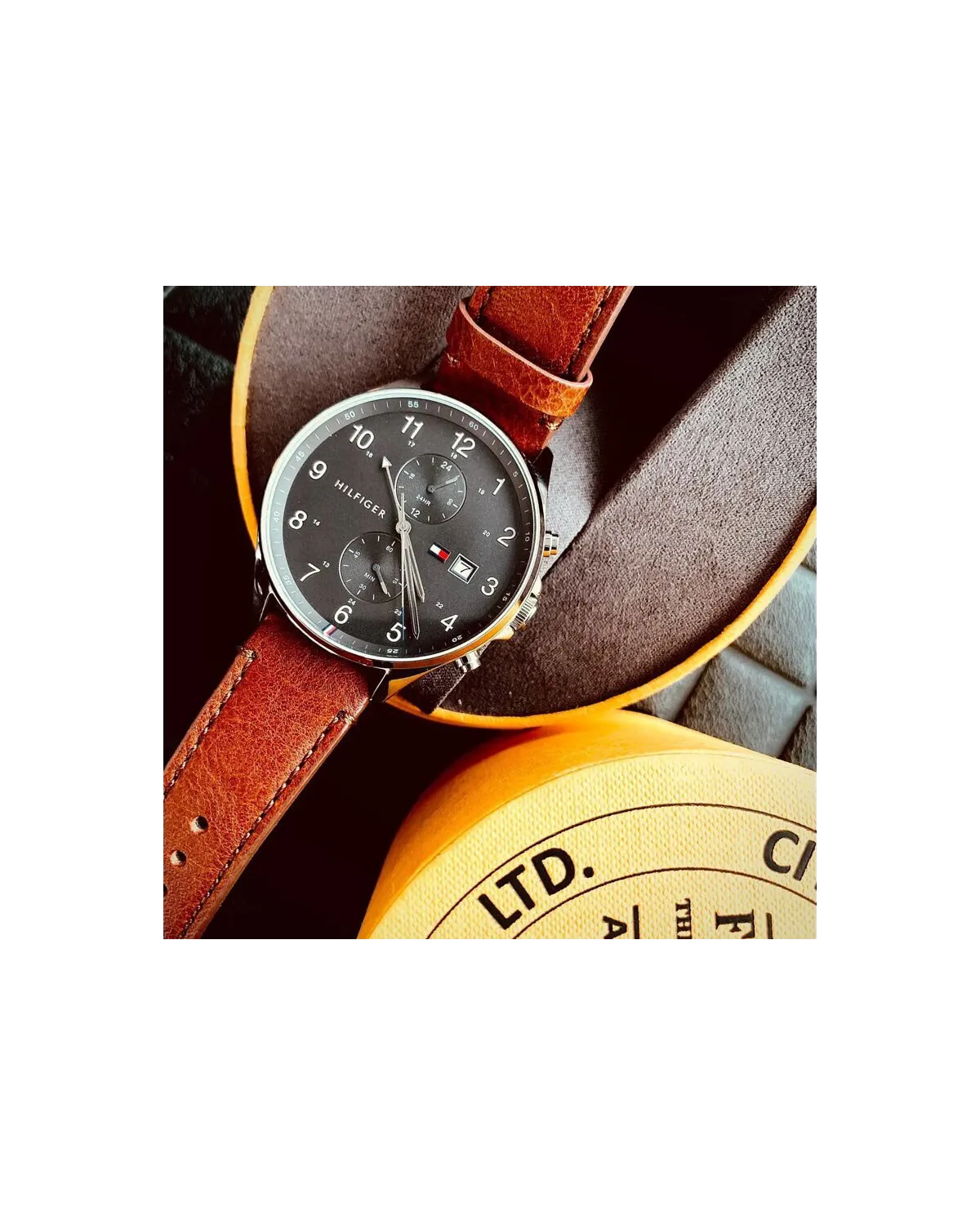 ZEGAREK MĘSKI TOMMY HILFIGER 1791710 WEST + BOX ZEGAREK MĘSKI TOMMY HILFIGER 1791710 WEST + BOX