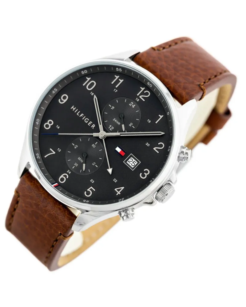ZEGAREK MĘSKI TOMMY HILFIGER 1791710 WEST + BOX ZEGAREK MĘSKI TOMMY HILFIGER 1791710 WEST + BOX