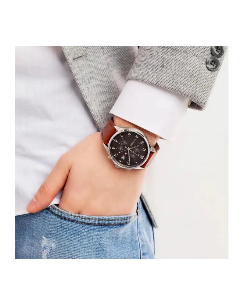 ZEGAREK MĘSKI TOMMY HILFIGER 1791710 WEST + BOX ZEGAREK MĘSKI TOMMY HILFIGER 1791710 WEST + BOX