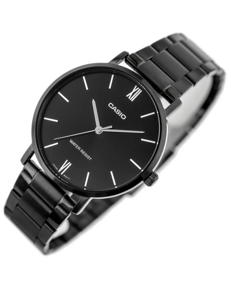 Zegarek Męski Casio MTP-VT01B-1B + BOX Zegarek Męski Casio MTP-VT01B-1B + BOX