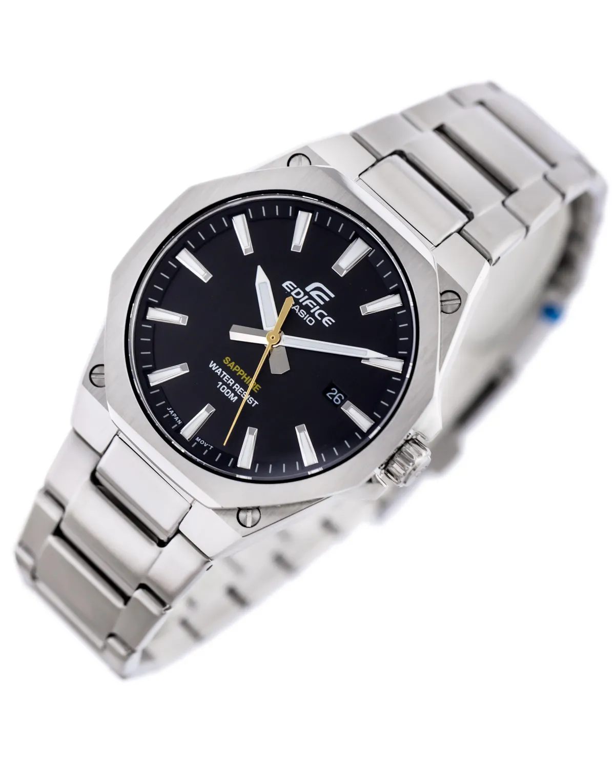 Zegarek Męski Casio EFR-S108D-1A Edifice Classic Sapphire + BOX Zegarek Męski Casio EFR-S108D-1A Edifice Classic Sapphire + BOX