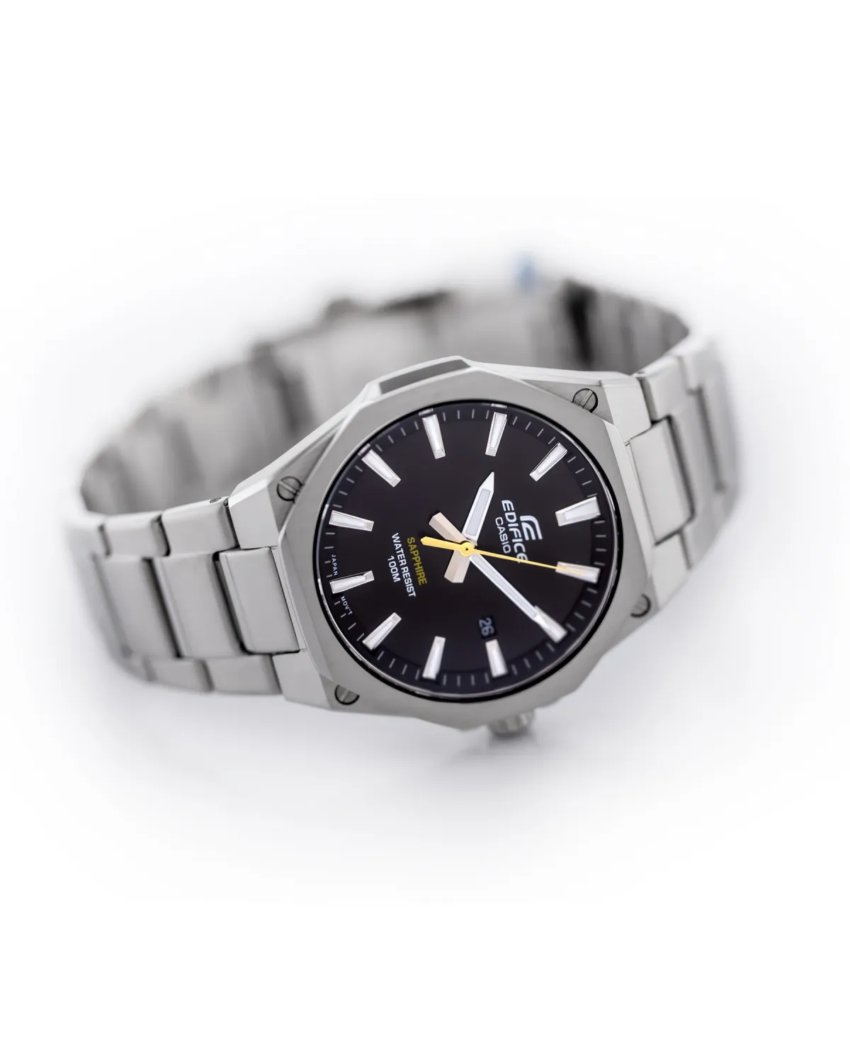 Zegarek Męski Casio EFR-S108D-1A Edifice Classic Sapphire + BOX Zegarek Męski Casio EFR-S108D-1A Edifice Classic Sapphire + BOX