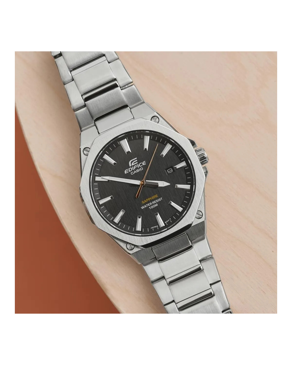 Zegarek Męski Casio EFR-S108D-1A Edifice Classic Sapphire + BOX Zegarek Męski Casio EFR-S108D-1A Edifice Classic Sapphire + BOX
