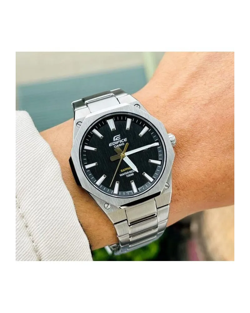 Zegarek Męski Casio EFR-S108D-1A Edifice Classic Sapphire + BOX Zegarek Męski Casio EFR-S108D-1A Edifice Classic Sapphire + BOX