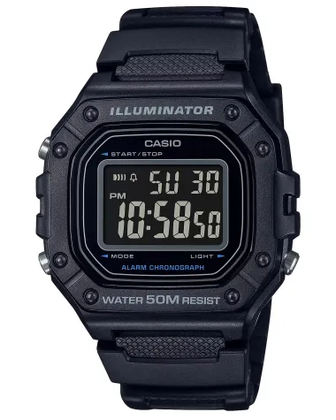 ZEGAREK MĘSKI CASIO W-218H-1B + BOX