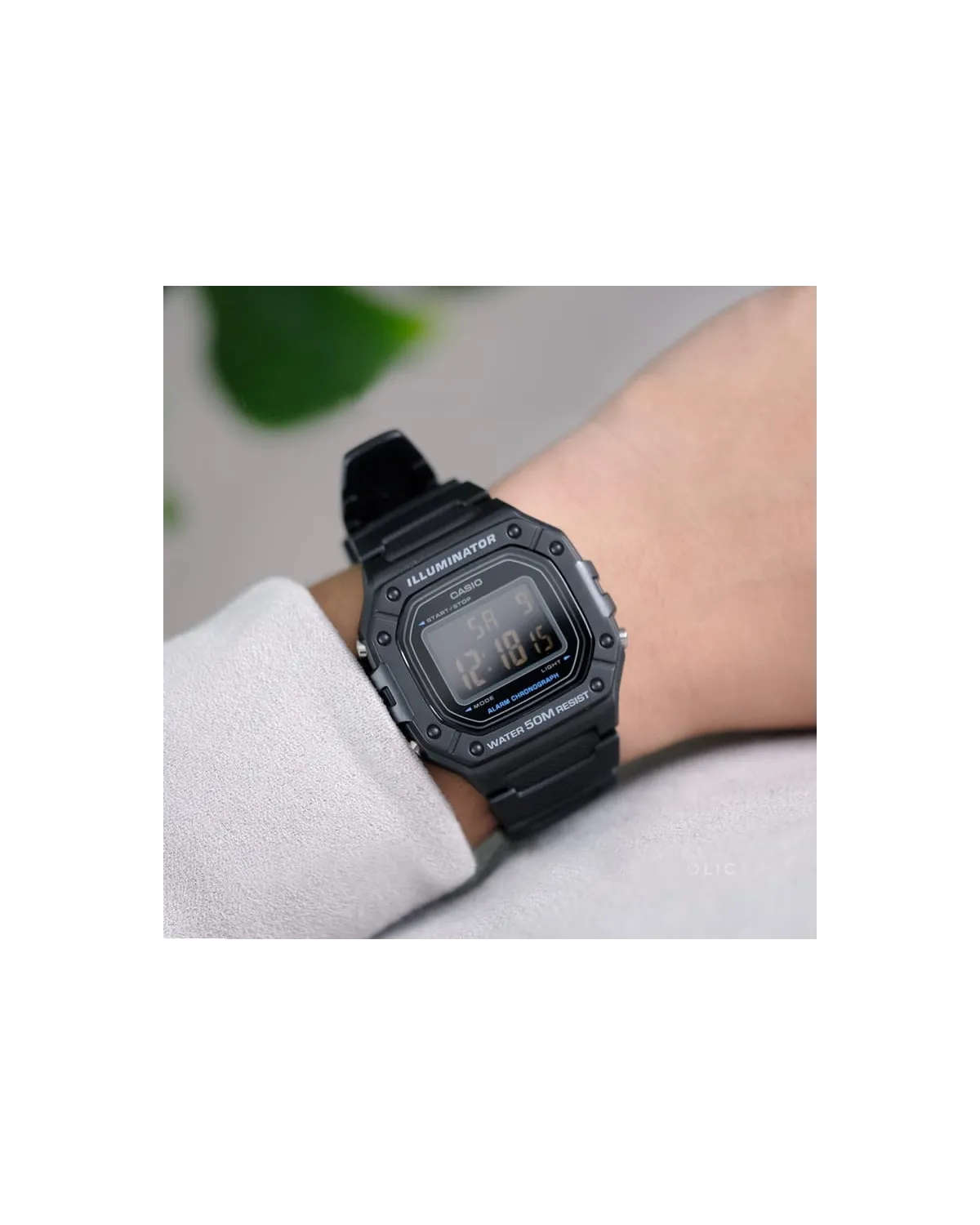 ZEGAREK MĘSKI CASIO W-218H-1B + BOX ZEGAREK MĘSKI CASIO W-218H-1B + BOX