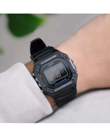 ZEGAREK MĘSKI CASIO W-218H-1B + BOX