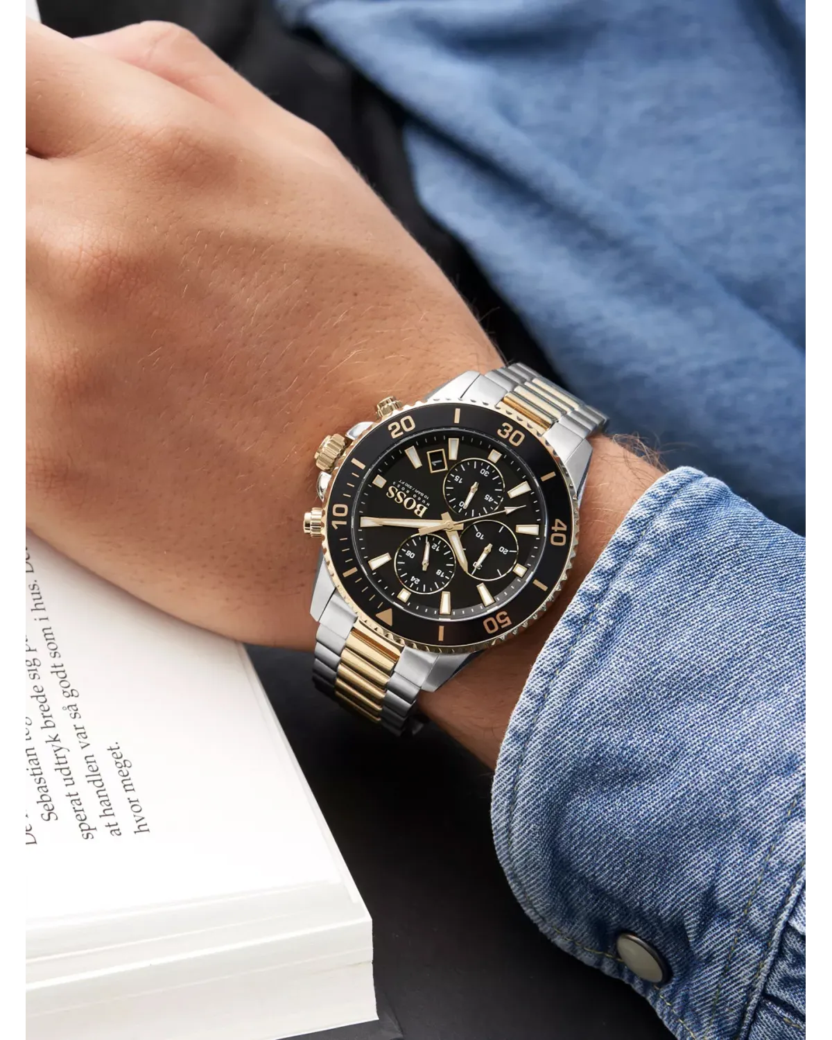 ZEGAREK MĘSKI HUGO BOSS 1513908 - ADMIRAL (zh035b)