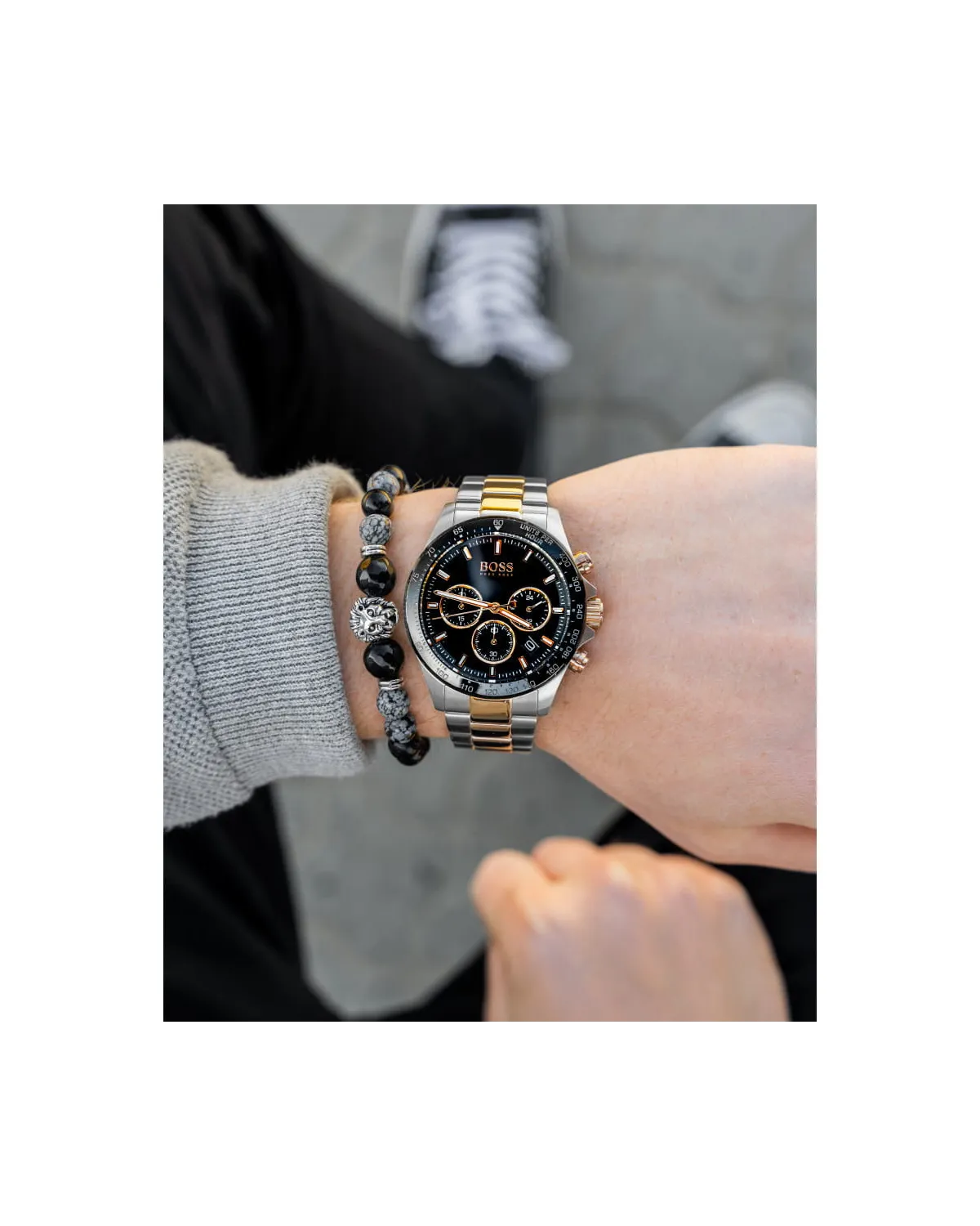 ZEGAREK MĘSKI HUGO BOSS 1513757 - HERO (zh014c)