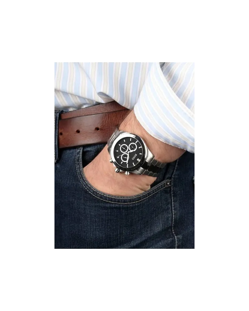 ZEGAREK MĘSKI HUGO BOSS 1512965 - IKON (zh008e) + BOX