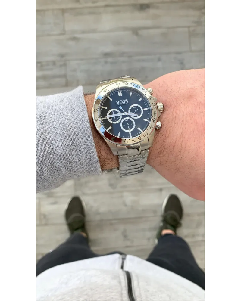 ZEGAREK MĘSKI HUGO BOSS 1512965 - IKON (zh008e) + BOX