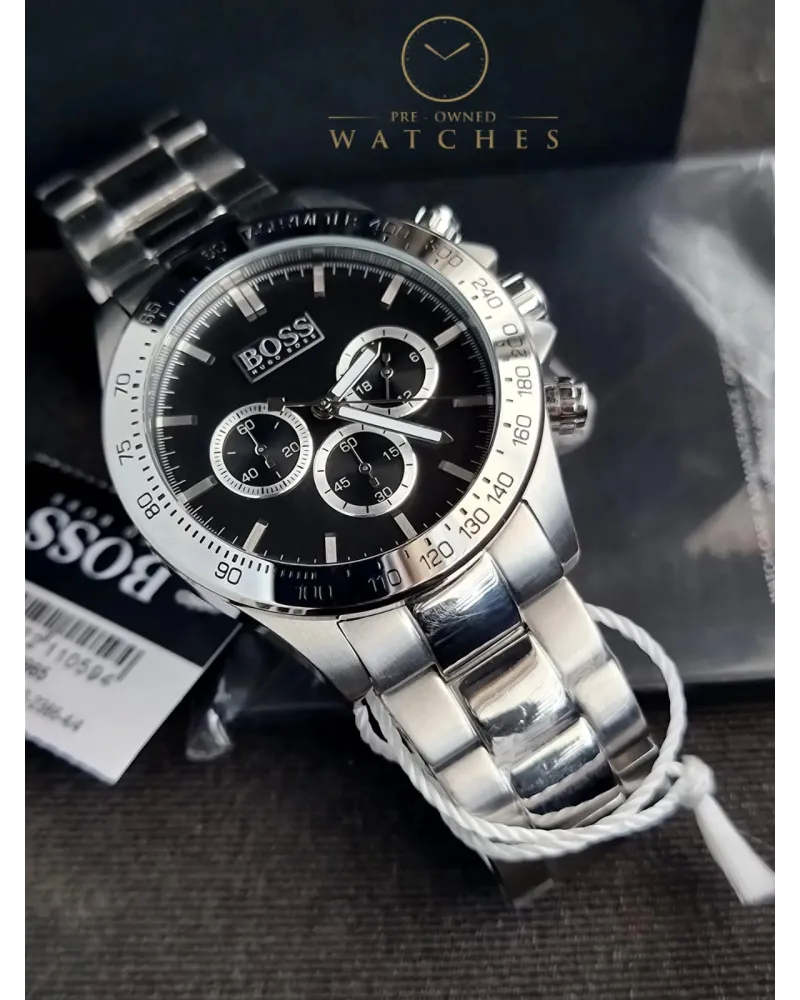 ZEGAREK MĘSKI HUGO BOSS 1512965 - IKON (zh008e) + BOX
