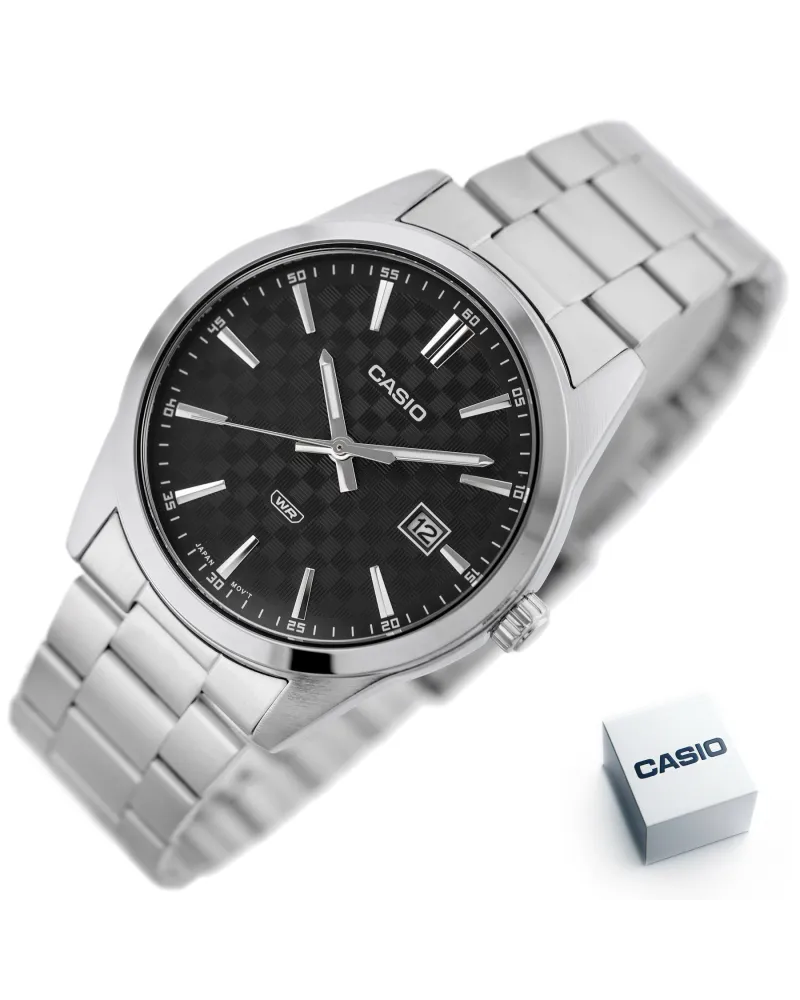 ZEGAREK MĘSKI CASIO MTP-VD03D-1A + BOX ZEGAREK MĘSKI CASIO MTP-VD03D-1A + BOX