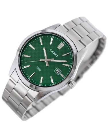 ZEGAREK MĘSKI CASIO MTP-VD03D-3A1 Green + BOX