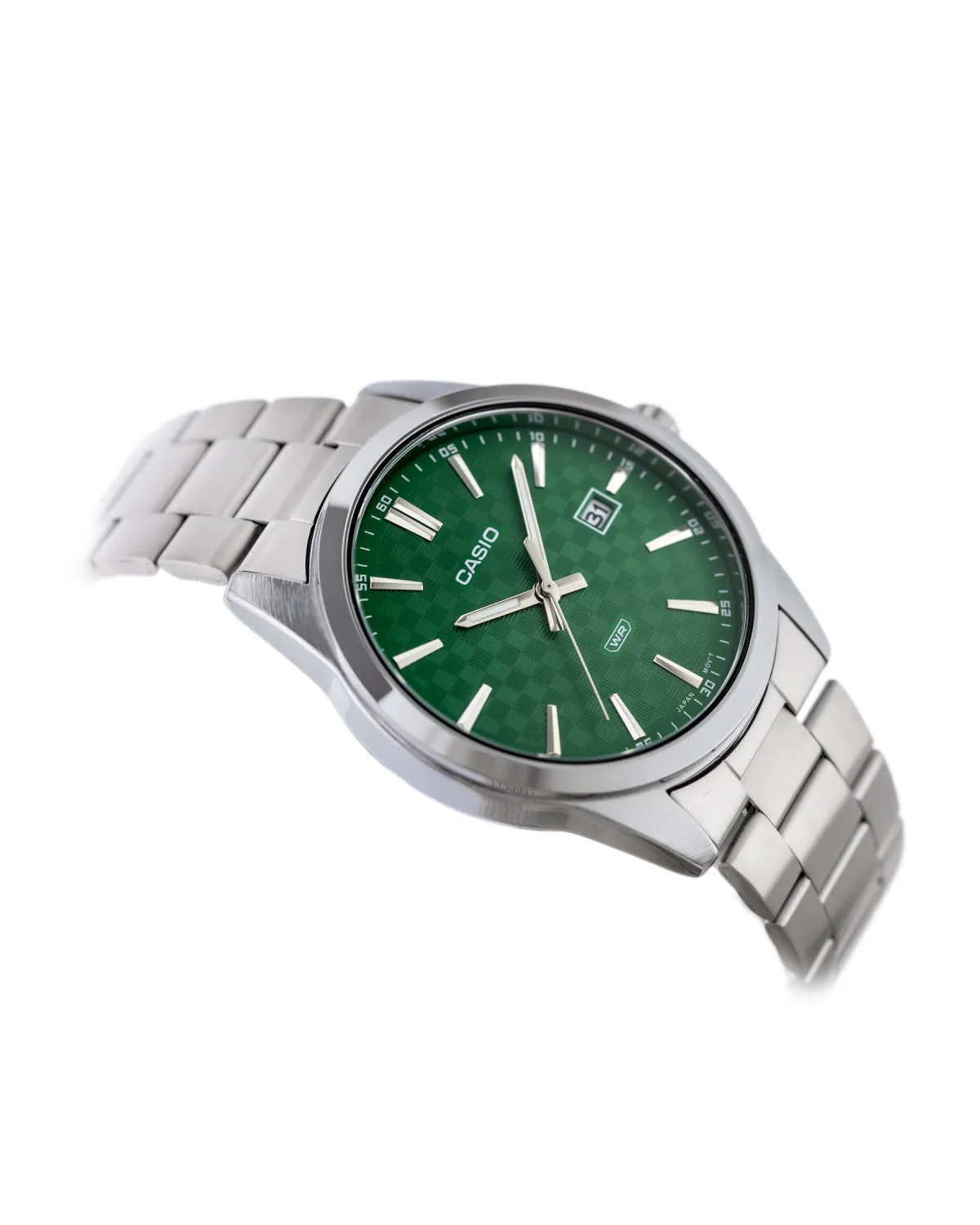 ZEGAREK MĘSKI CASIO MTP-VD03D-3A1 Green + BOX