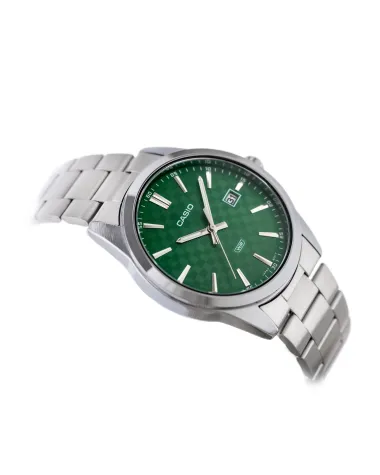 ZEGAREK MĘSKI CASIO MTP-VD03D-3A1 Green + BOX