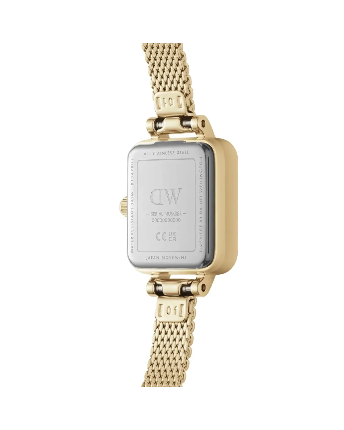 ZEGAREK DAMSKI DANIEL WELLINGTON Quadro Mini 15mm DW00100725 + BOX (zw524a)